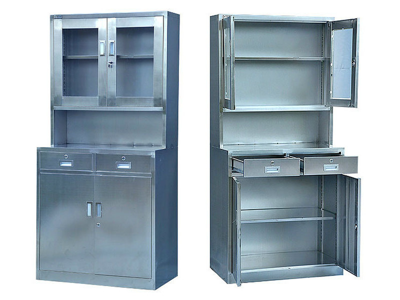不銹鋼餐廳儲(chǔ)物柜