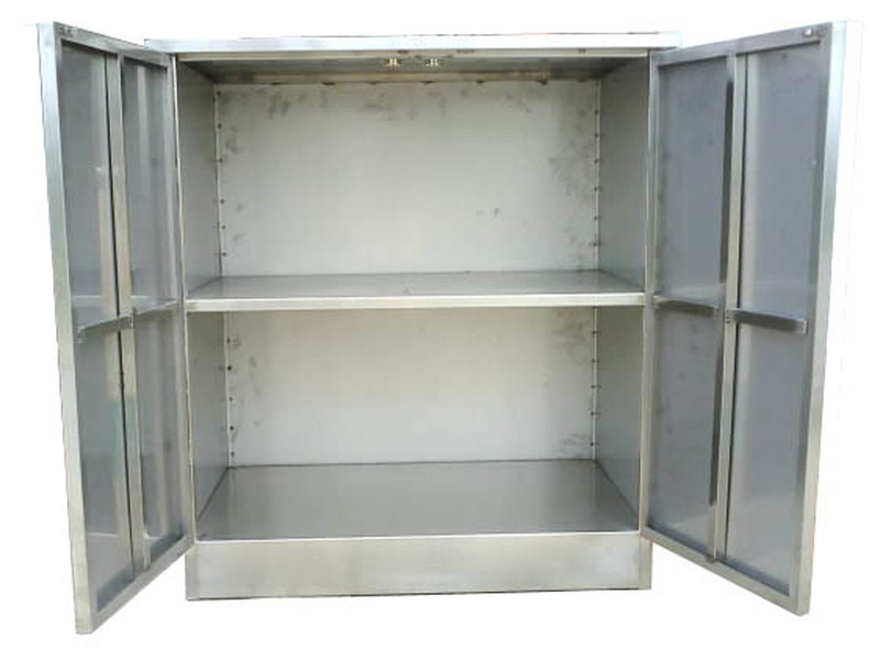 不銹鋼餐廳儲(chǔ)物柜