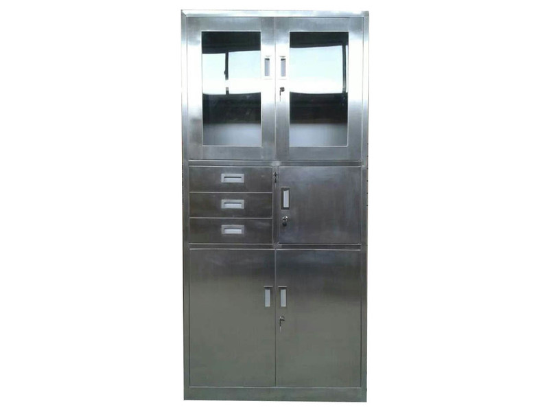 不銹鋼餐廳儲(chǔ)物柜