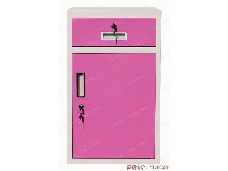 平頂山套色粉白床頭柜