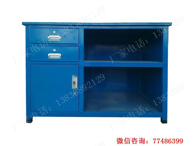 怒江鋼制二屜單門工作臺(tái)