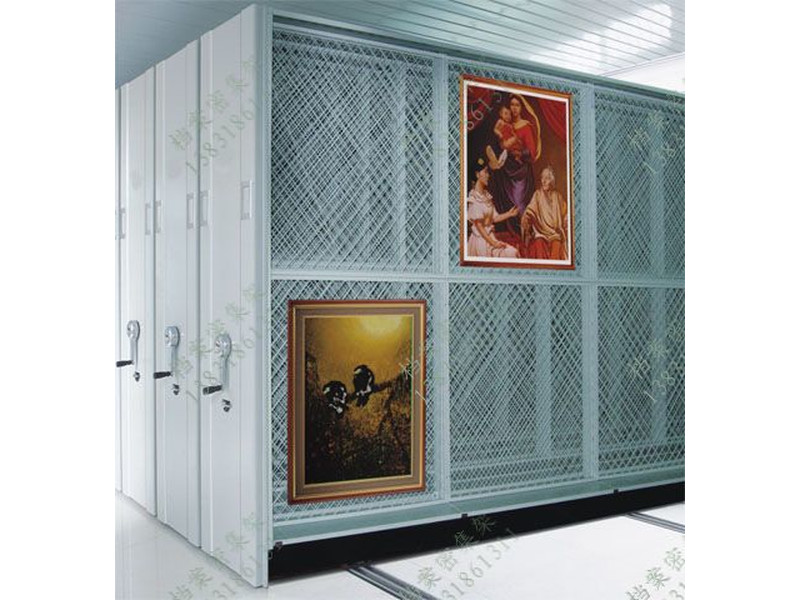 天津網(wǎng)片式油畫密集架