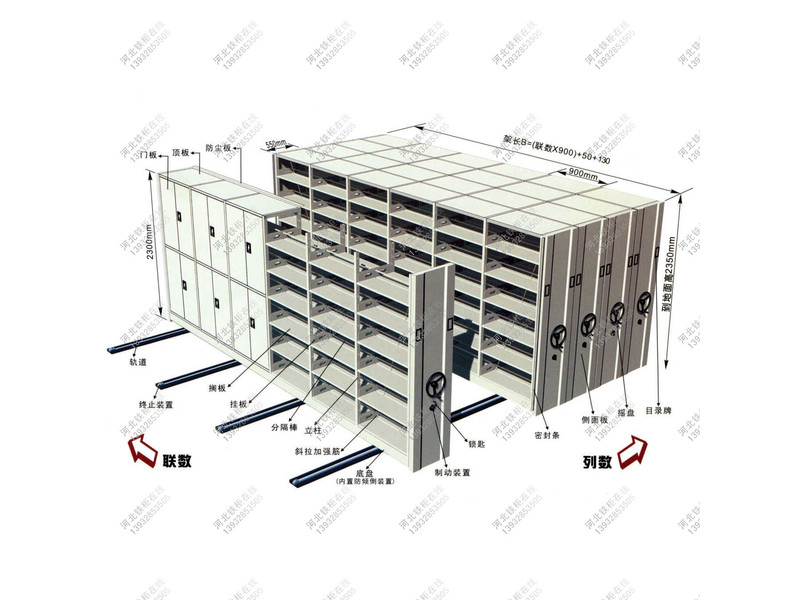 阿克蘇密集架柜