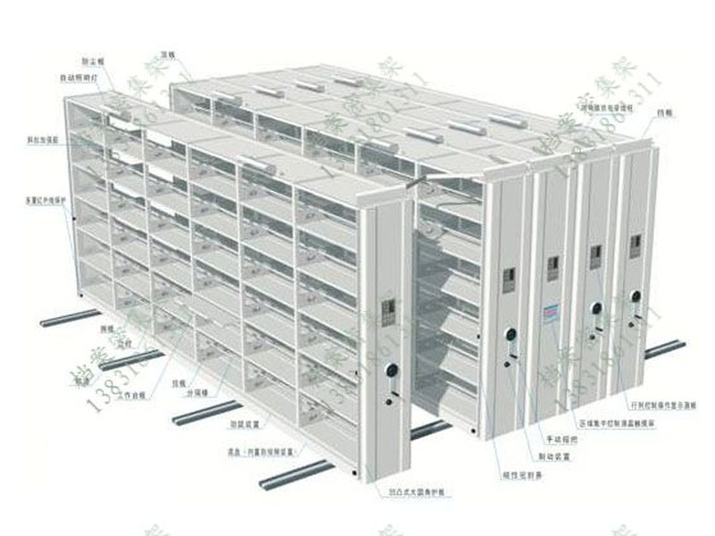 朝陽(yáng)檔案局用智能型密集架