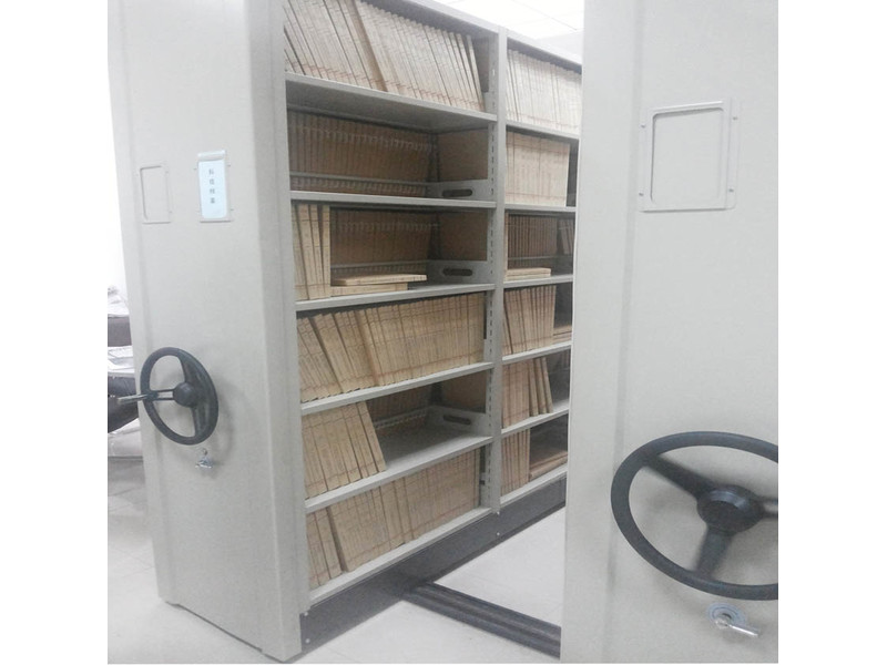 圖書館智能密集書架