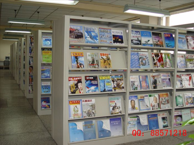 雅安雙面期刊圖書架